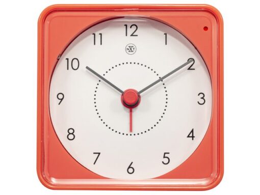 NeXtime Alarmklok nXt Nathan 7.3 x 7.3 x 3.3 cm oranje