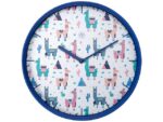 NeXtime Wandklok nXt Alpalca dia 30cm kunststof blauw