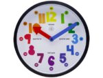 NeXtime Wandklok nXt Sophia dia 26 cm kunststof zwart