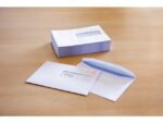 Dienstenvelop venster rechts Raadhuis 156x220mm EA5 wit met plakstrip doos a 500 stuks