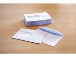 Dienstenvelop venster links Raadhuis 162x229mm C5 wit met   plakstrip doos a 500 stuks