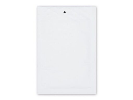 Luchtkussenenvelop Raadhuis 100x165mm A11 wit plakstrip     doos 200 stuks