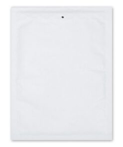 Luchtkussenenvelop Raadhuis 150x215mm C13 wit plakstrip     krimp a 5 stuks