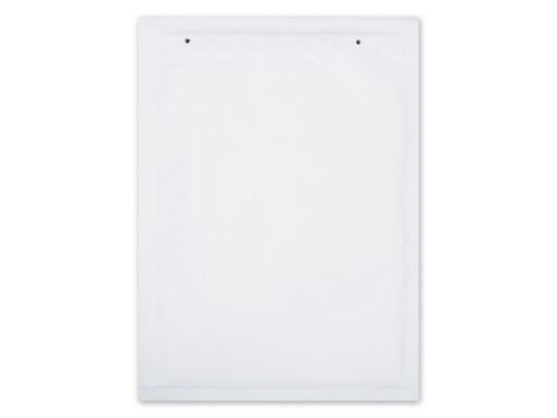 Luchtkussenenvelop Raadhuis 180x265mm D14 wit plakstrip     doos a 100 stuks
