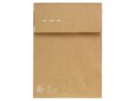Monsterzak Raadhuis 250x350x50 mm kraftliner recycling 10   st bruin Do Good Bag 135 gram