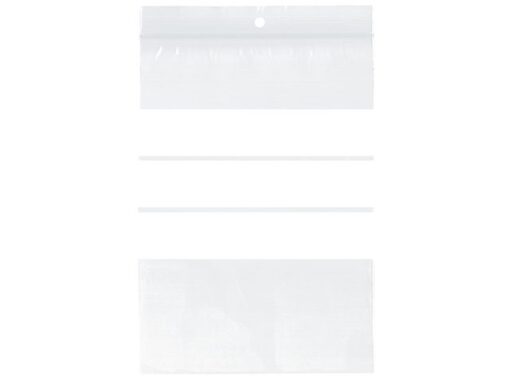 Gripzak Raadhuis 120x180mm met schrijfvlak, krimp a 100     stuks