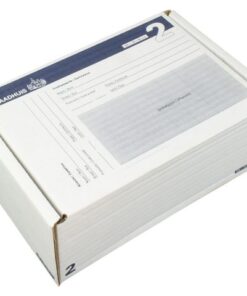 Postpakketdoos 2 Raadhuis 200x140x80mm bedrukt 5 stuks
