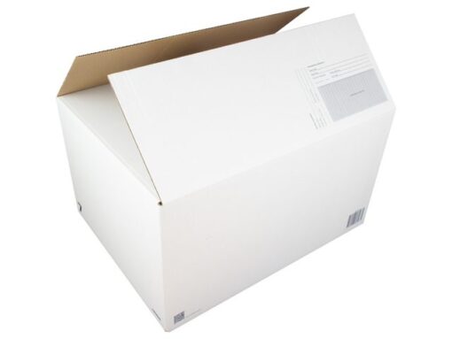 Postpakketdoos 7 Raadhuis 485x369x269mm bedrukt 5 stuks