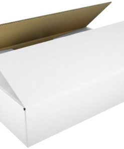 Verzenddoos Raadhuis Inw: 586x386x186mm EB-golf wit