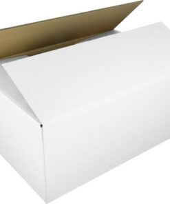 Verzenddoos Raadhuis Inw: 586x386x286mm EB-golf wit