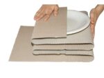 Golfkarton Raadhuis 75cmx75m bruin