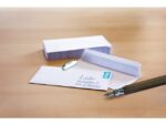 Dienstenvelop Raadhuis 110x220mm DL (EA5/6) met plakstrip   wit 200 stuks