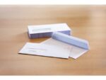 Dienstenvelop met venster Raadhuis 110x220mm DL (EA5/6) met plakstrip wit 200 stuks