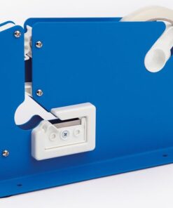 Zakkensluiter Raadhuis blauw met extra snijmes