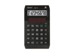 Calculator Rebell ECO 10 BX zwart hand 8 digit Blauwe Engel certificaat