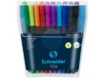 Balpen Schneider Vizz M etui a 10st. ass. kleuren