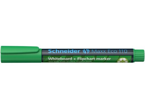 Boardmarker Schneider Maxx Eco 110 navulbaar ronde punt     groen