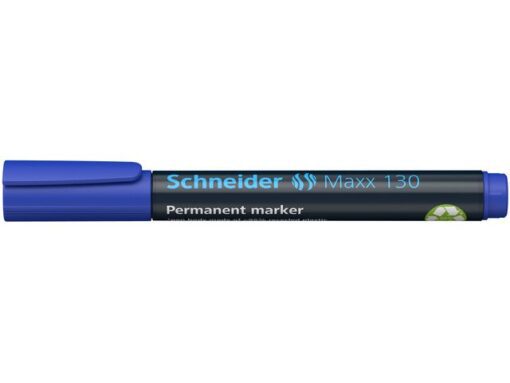 Marker Schneider Maxx 130 permanent ronde punt blauw