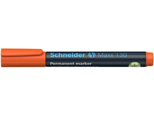 Marker Schneider Maxx 130 permanent ronde punt oranje