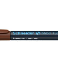 Marker Schneider Maxx 130 permanent ronde punt bruin