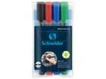 Marker Schneider Maxx 133 permanent beitelpunt etui á 4     stuks