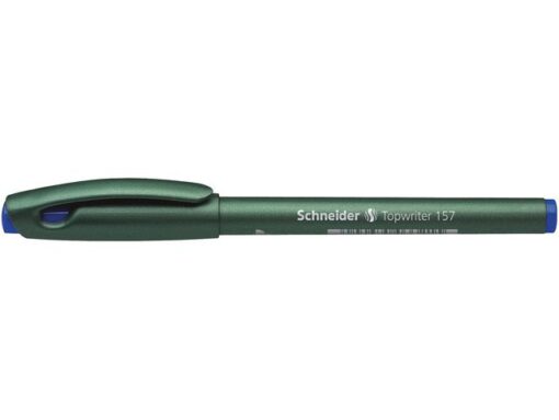Fibrepen Schneider Topwriter 157 0,8 mm blauw