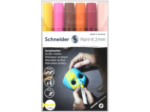 Acryl Marker Schneider Paint-it 310 2mm etui 6st.