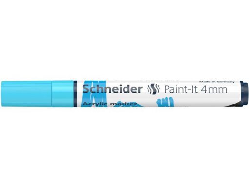 Acryl Marker Schneider Paint-it 320 4mm pastel blauw
