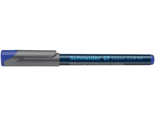 Universele marker Schneider Maxx 224 M permanent blauw
