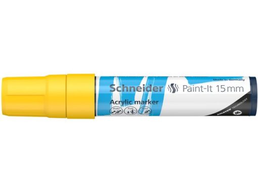 Acryl Marker Schneider Paint-it 330 15mm geel