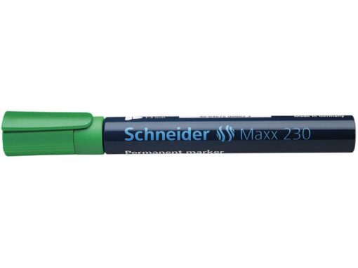 Marker Schneider Maxx 230 permanent ronde punt groen