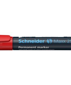 Marker Schneider Maxx 250 permanent beitelpunt rood