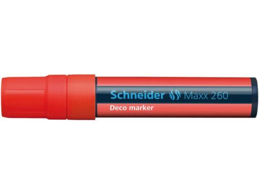 Krijtmarker Schneider Maxx 260 rood