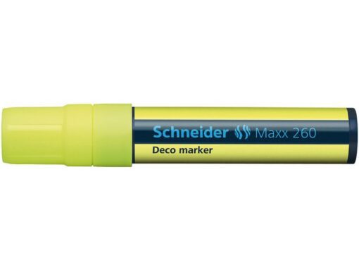 Krijtmarker Schneider Maxx 260 fluorgeel