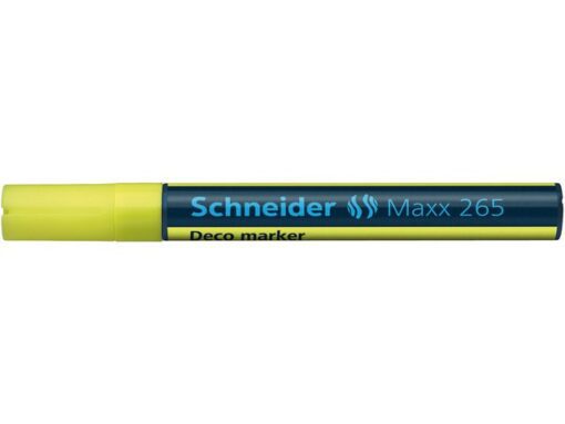 Krijtmarker Schneider Maxx 265 geel