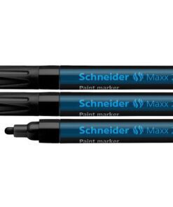 Lakmarker Schneider Maxx 270 1-3 mm zwart. Set á 3x