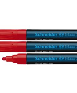 Lakmarker Schneider Maxx 270 1-3 mm rood. Set á 3x
