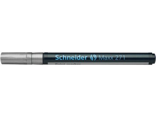 Lakmarker Schneider Maxx 271 1-2 mm zilver