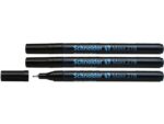 Lakmarker Schneider Maxx 278 0,8mm zwart. Set á 3x