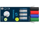 Boardmarker Schneider Maxx 290 assorti doos 3+1 gratis