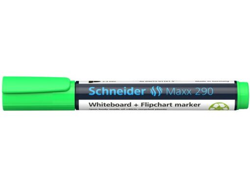 Boardmarker Schneider Maxx 290 ronde punt licht groen