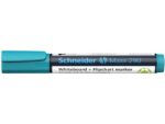 Boardmarker Schneider Maxx 290 ronde punt turquoise