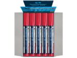 Boardmarker Schneider Maxx 293 beitelpunt 2-5 mm rood. set  á 10x