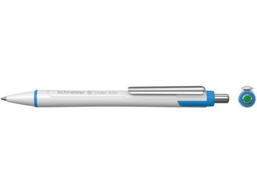 Balpen Schneider Slider Xite XB 1,4mm wit-groen
