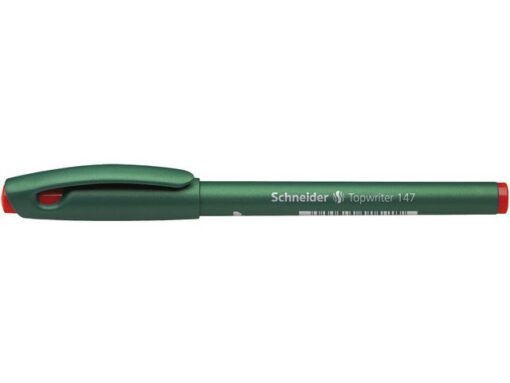 Fibrepen Schneider Topwriter 147 0,6 mm rood