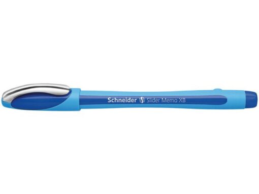 Balpen Schneider Slider Memo XB 1,4mm kogelbreedte blauw