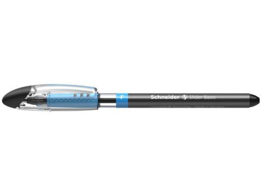 Balpen Schneider Slider Basic F 0,3mm zwart