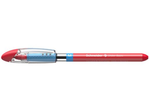 Balpen Schneider Slider Basic M 0,5mm rood