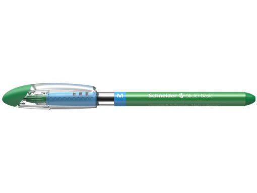 Balpen Schneider Slider Basic M 0,5mm groen