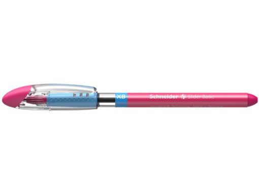 Balpen Schneider Slider Basic XB 1,4mm kogelbreedte roze